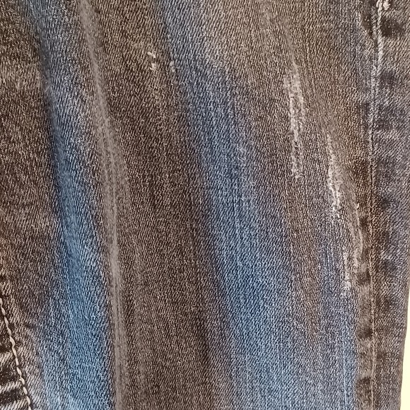 Miss Me Jeans Size 29 Faded Black Low-Rise 30Wx30L Skinny, Bedazzled, Distressed - Picture 3 of 14